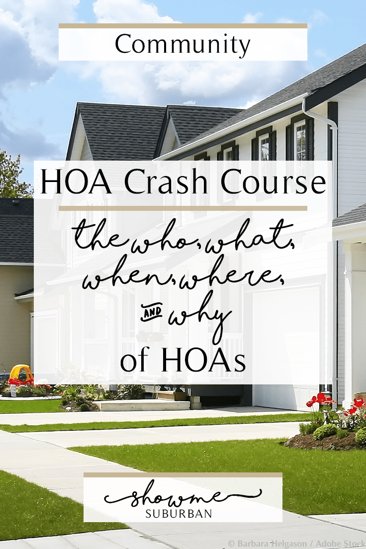 ShowMe Suburban | HOA Crash Course