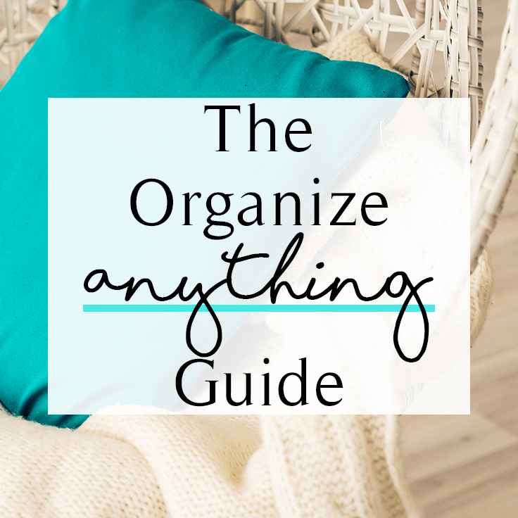Ready for organizing that works?  The ShowMe Suburban Organize Anything Guide provides a step-by-step framework to create a simple organizing system that's easy to stick to and simple to maintain.