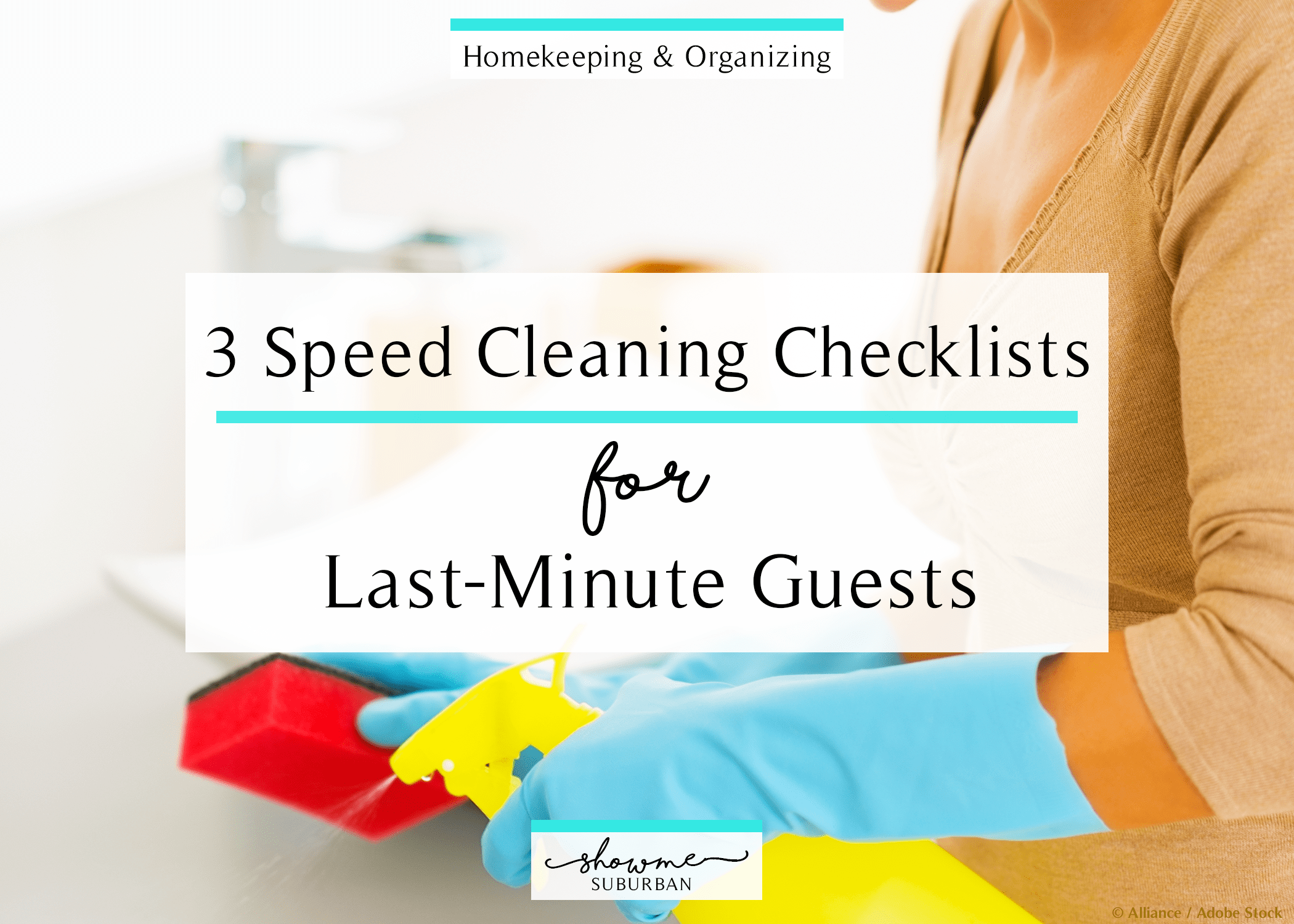 3 Checklists for Speed Cleaning - Clean Mama