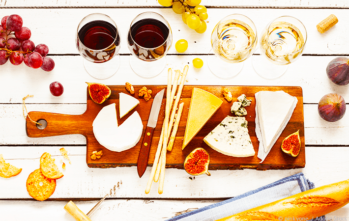 Looking to up your entertaining game?  Host a fun and adventurous wine and cheese party for your friends!  Find ideas for appetizers, where to find pairings, supplies needed, games, and more!